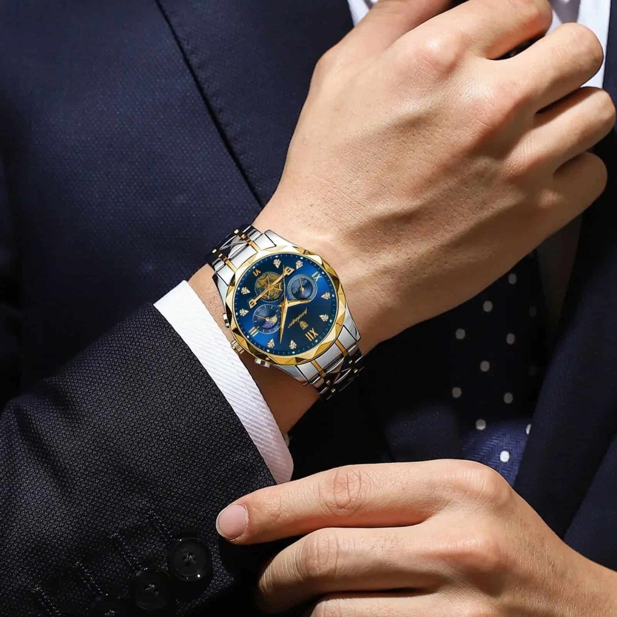 Poedagar 996 - Sliver Gold Blue - Image 3
