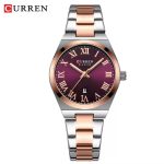 Curren 9095 CH For Women - Rose Purple - Image 4