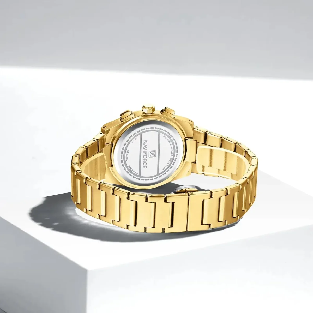 Naviforce 8048 CH - Gold For Women - Image 3