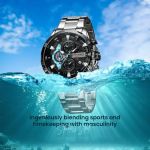 Curren 8402 - Silver Black - Image 3