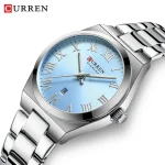 Curren 9095 CH For Women – Sliver