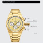 Naviforce 8048 CH - Gold For Women - Image 4