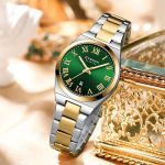 Curren 9095 CH For Women – Gold Green