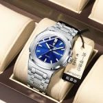 Poedagar 853 CH For Men - Silver Bule