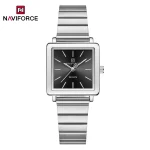 Naviforce 5048 - Silver Black For Women - Image 3
