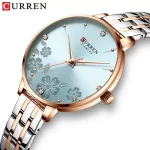 Curren 9068 CH For Women - Rose Blue - Image 2