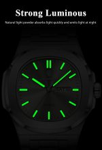 Poedagar 853 CH For Men - Black - Image 3