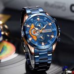 Curren 8402 - Rose Gold Blue - Image 5