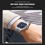 Curren 8458 For Men - Silver Blue - Image 5