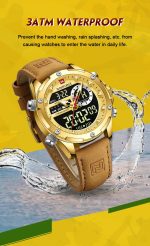 Naviforce 9208 L - Golden - Image 3