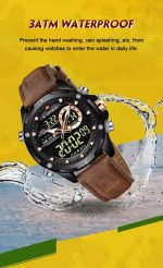 Naviforce 9208 L - Black Brown - Image 3