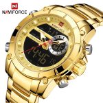 Naviforce 9163 CH - Gold - Image 2